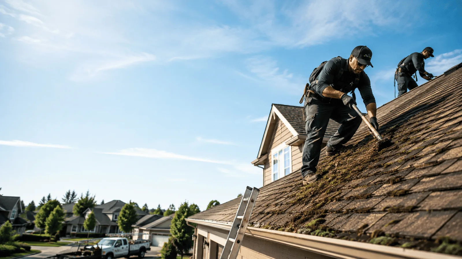 Roof Moss Removal in Downs, KS near me